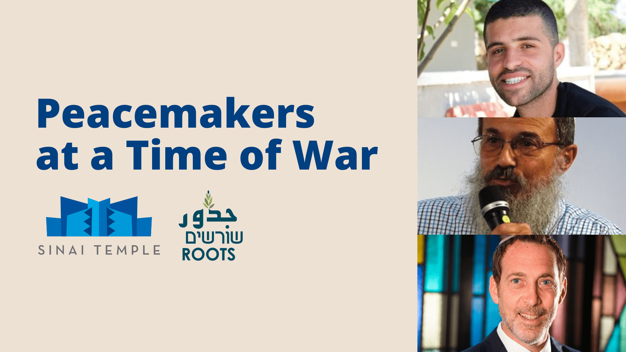 Copy of Peacemakers at a Time of War Flyer