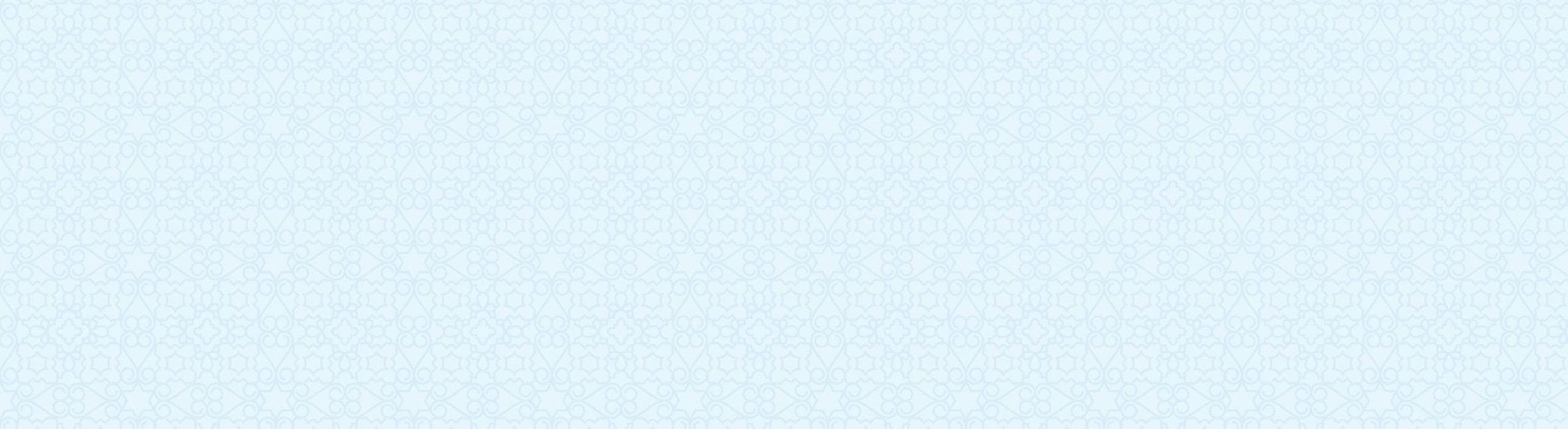 Bright blue background with repeating pattern