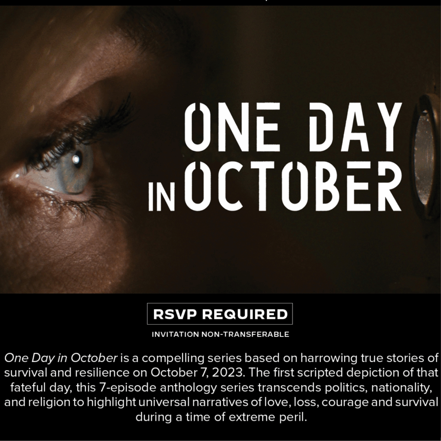 One Day In October One Day in October - Sinai Temple