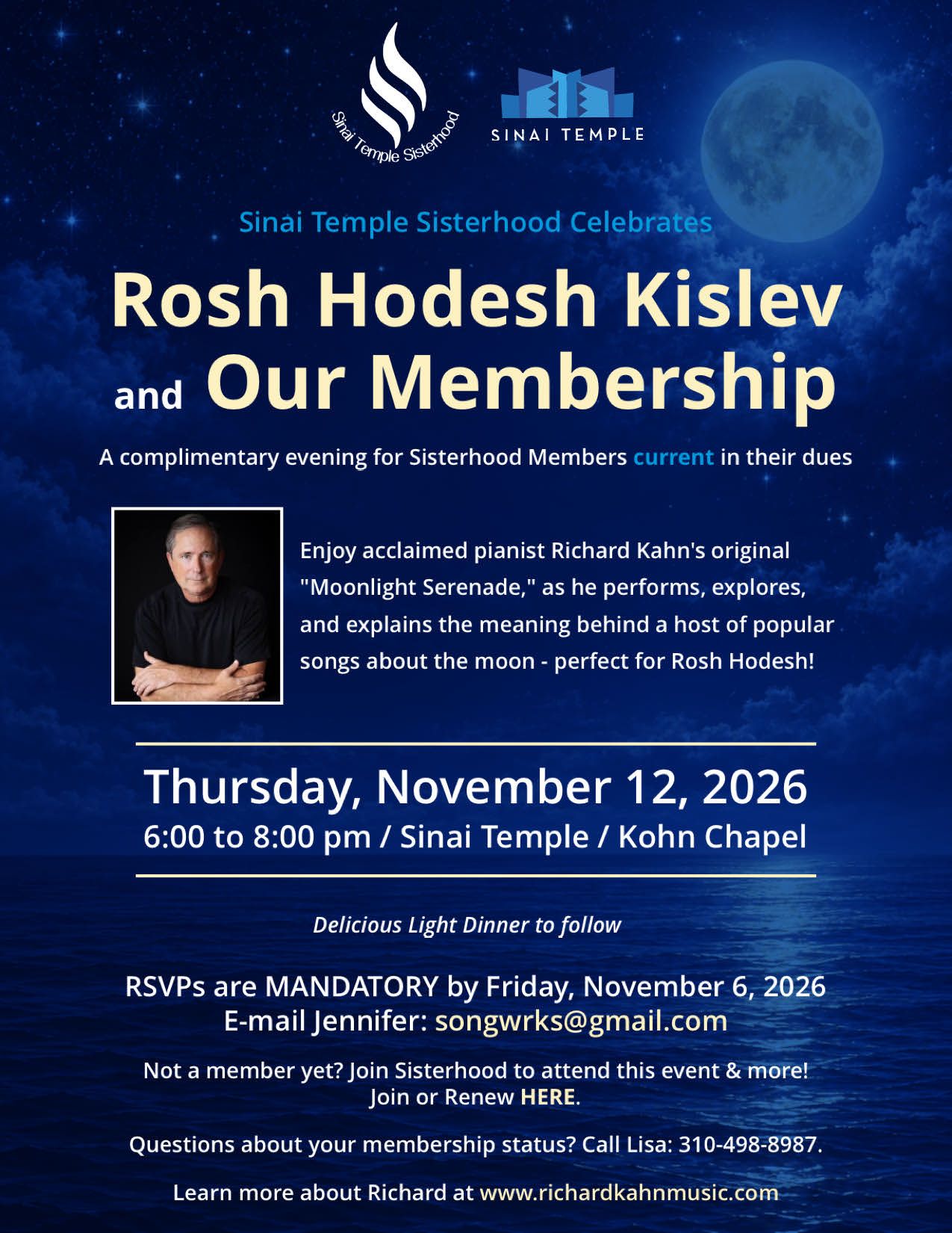 Sisterhood Kahn Event